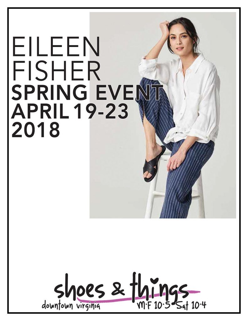 Eileen Fisher Spring Event Shoes & Things Virginia Minnesota
